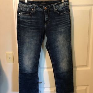 Silver Suki Capri Sz 31